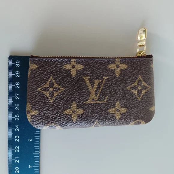 Louis Vuitton Brown Monogram Key Pouch Wallet - Picture 6 of 12